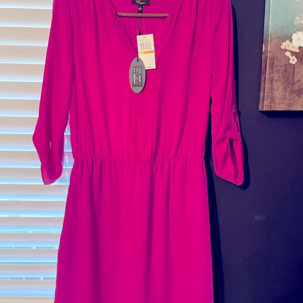 3/4 sleeve fall dress.